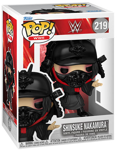 FUNKO POP WWE Shinsuke Nakamura w/Chase