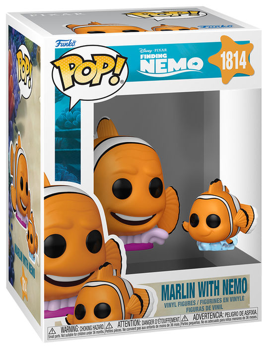 FUNKO POP Alla Ricerca di Nemo Marlon w/Nemo