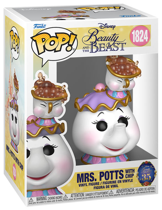 FUNKO POP Beauty & Beast Mrs. Potts w/Chip