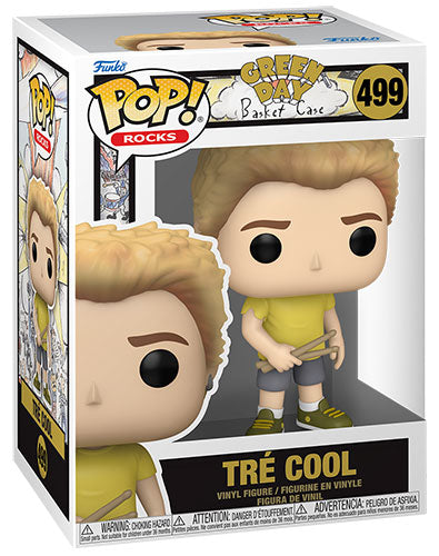 FUNKO POP Rocks Green Day Basket Case Tre Cool 499