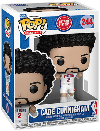 FUNKO POP NBA Detroit Pistons Cade Cunningham (White) 244