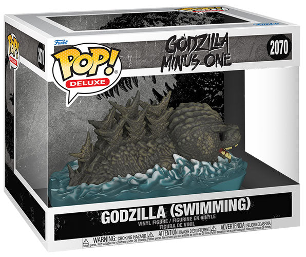 FUNKO POPS Deluxe Godzilla Minus On Godzilla Swimming