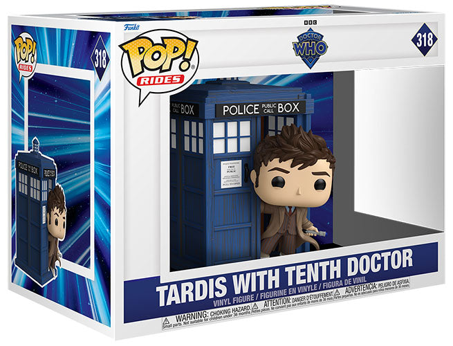 FUNKO POPS Doctor Who Tenth Doctor w/Tardis
