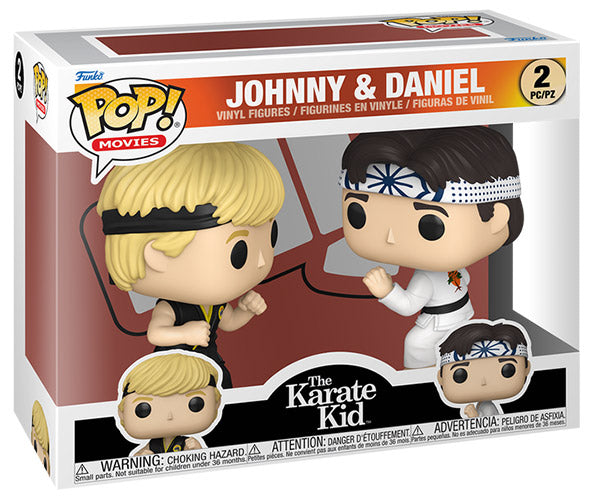 FUNKO POPS The Karate Kid Johnny & Daniel 2 Pack