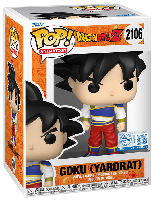 FUNKO POPS Dragon Ball Z Goku (Yardrat) Special Edition 2106