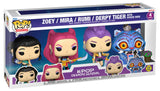 FUNKO POPS KPop Demon Hunters 4 Pack GLOW