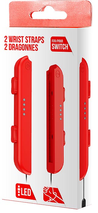 FREAKS SWITCH Laccetti per Joy-Con Rosso