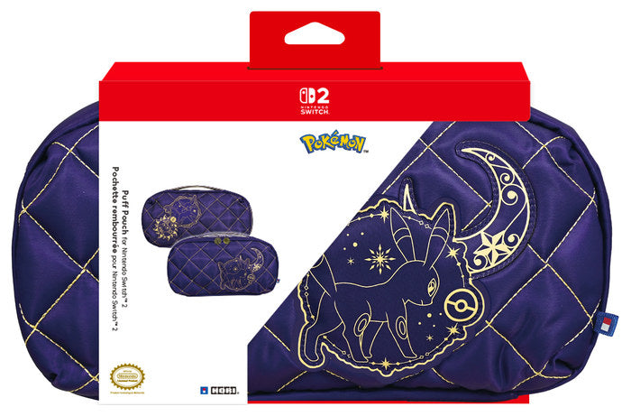 HORI SWITCH 2 Borsa Imbottita Puff Pouch Pokemon Umbreon
