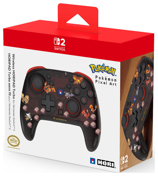 HORI SWITCH 2 Controller Wireless Horipad Turbo Pixel Red