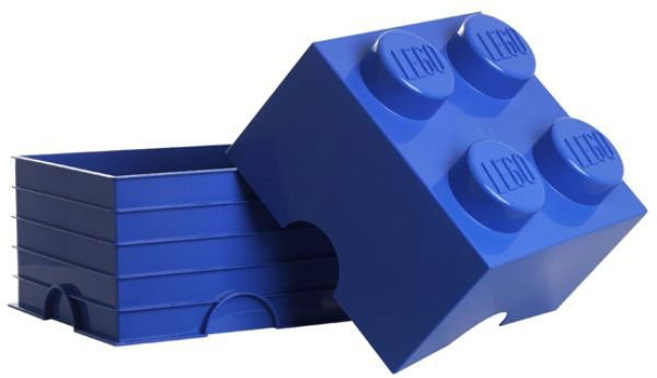 Contenitore LEGO Brick 4 Blu