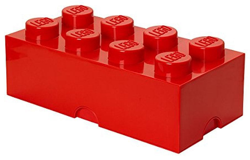 Contenitore LEGO Brick 8 Rosso