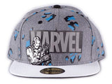 Cap Marvel Grigio
