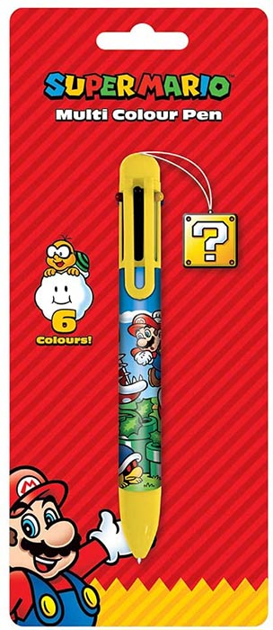 Penna Multicolore Super Mario Block