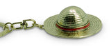 Portachiavi 3D One Piece Cappello di Monkey D.Luffy