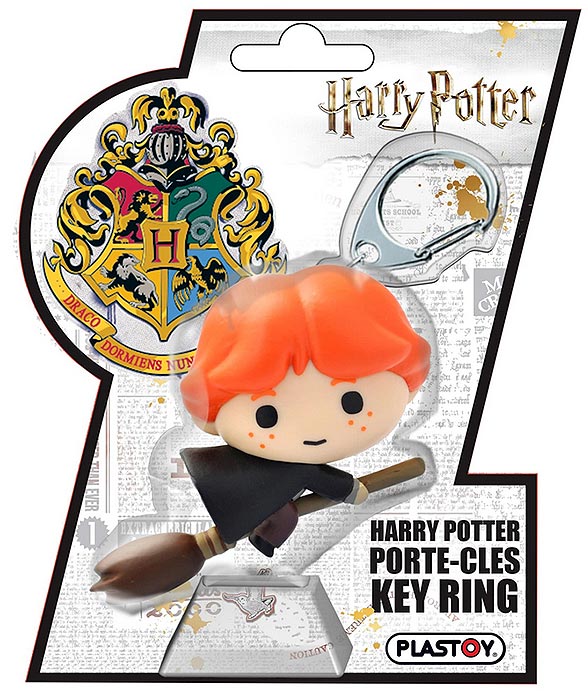 PLASTOY Portachiavi Chibi Harry Potter Ron Weasley