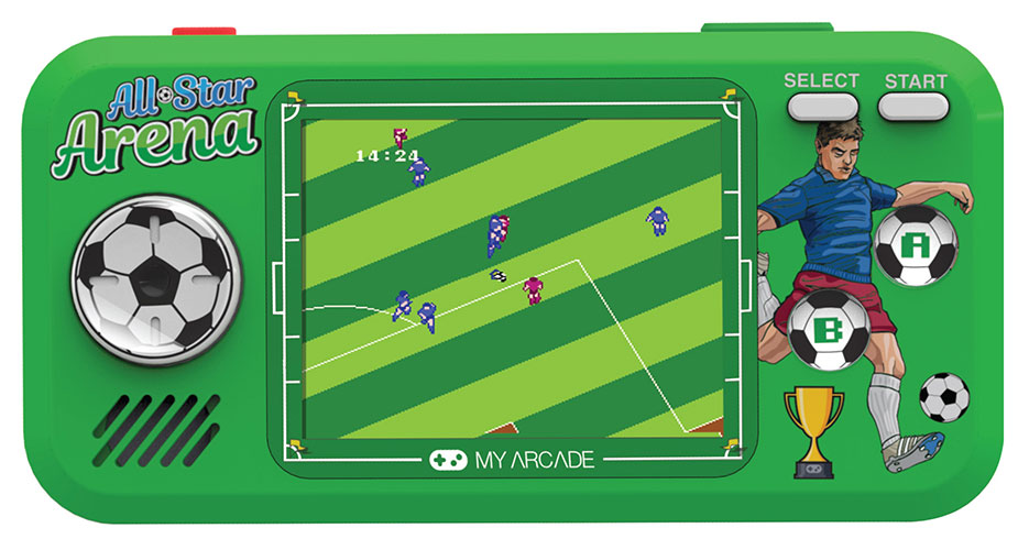 My Arcade Portable Pocket Player All-Star Arena Goal