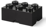 Contenitore LEGO Brick 6 Nero