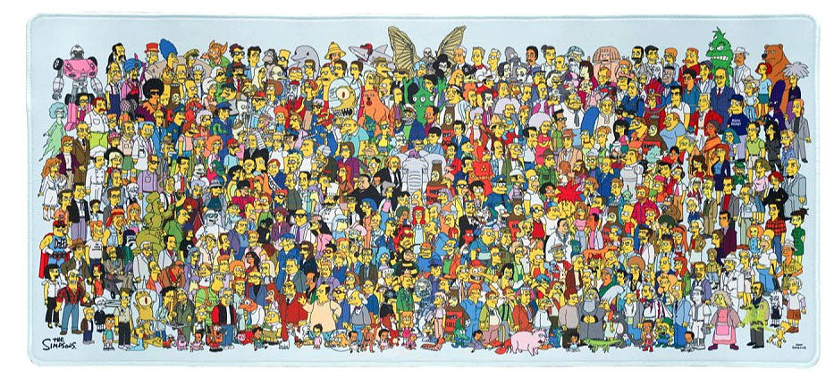 Desk Mat XL The Simpsons