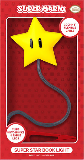 Paladone Book Light Super Mario Super Star