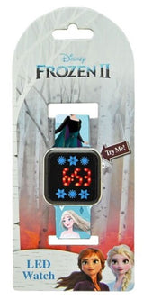 Orologio da Polso Digitale LED Disney Frozen Azzurro