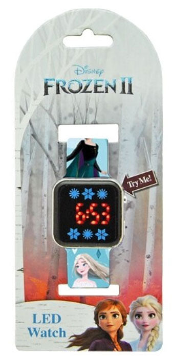 Orologio da Polso Digitale LED Disney Frozen Azzurro