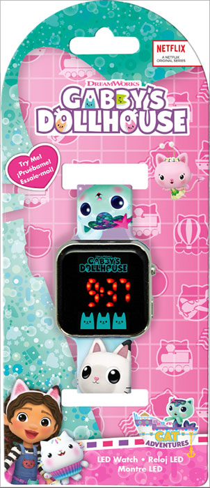 Orologio da Polso Digitale LED Gabby's Dollhouse