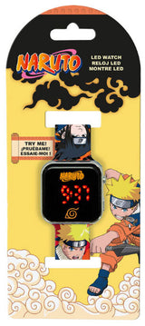 Orologio da Polso Digitale LED Naruto Arancione