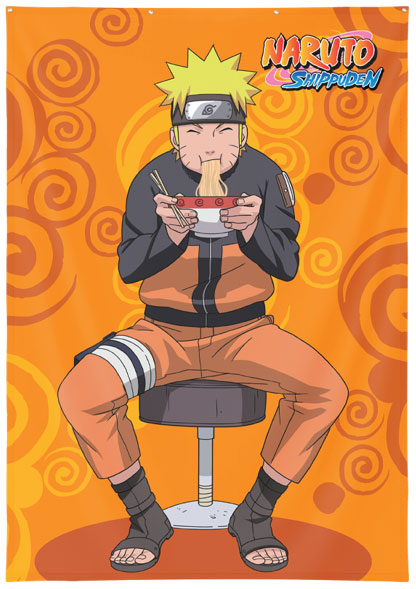 Wall Decor Naruto Shippuden Naruto & Ramen 125x85cm