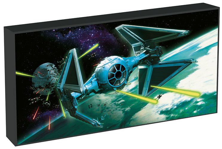 Tela Retroilluminata LED Star Wars Tie Interceptor