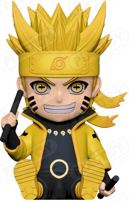 PLASTOY Salvadanaio Naruto Shippuden Naruto Rikudo