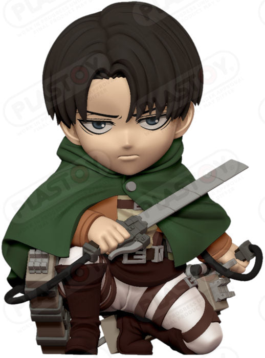 PLASTOY Salvadanaio Attack on Titan Levi Ackerman