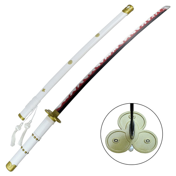 Katana Non Affilata One Piece Enma Bianca