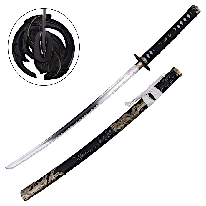 Katana Non Affilata Ghost Of Yotei Twin Wolves