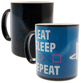 Tazza Cambia Colore PlayStation Eat Sleep Repeat