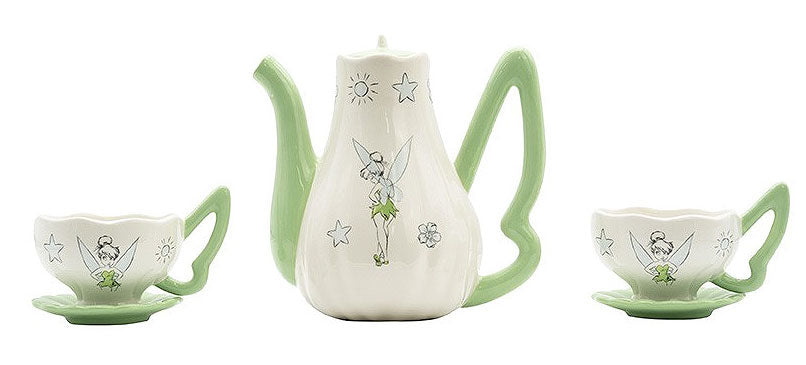 Set Teiera + 2 Tazzine Peter Pan Tinker Bell