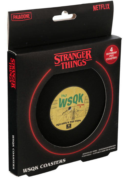 Paladone Set 4 Sottobicchieri Stranger Things