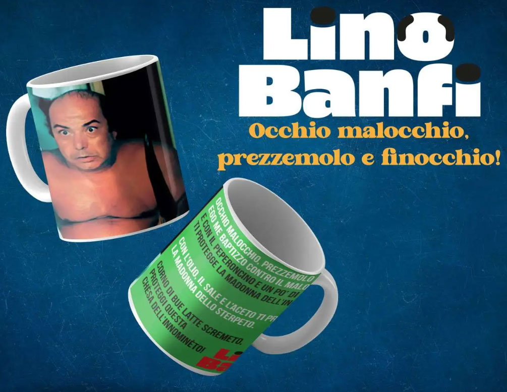 INFINITE Tazza Lino Banfi Occhio Malocchio
