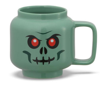 Tazza LEGO Testa Skeleton Verde Small