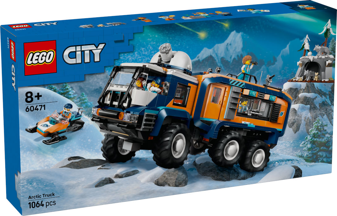 60471 City Exploration Grande Camion Artico con Laboratorio