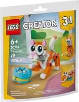 30714 Polybag Creator 3 in 1 Gatto Arancione