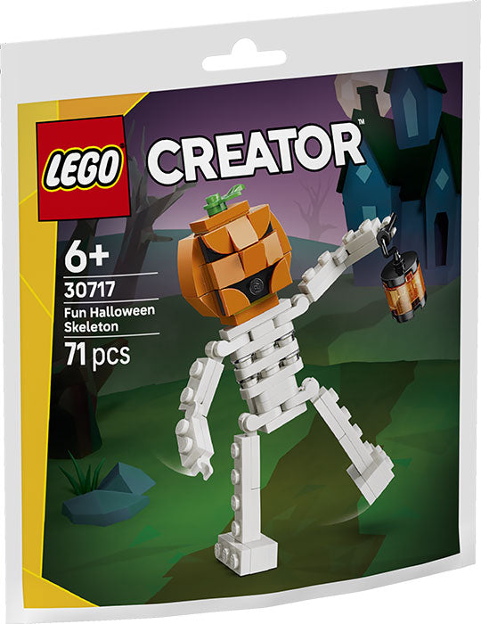 30717 Polybag Divertente Scheletro di Halloween