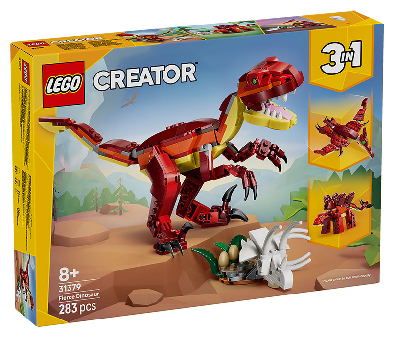 31379 Creator 3 in 1 Feroce Dinosauro