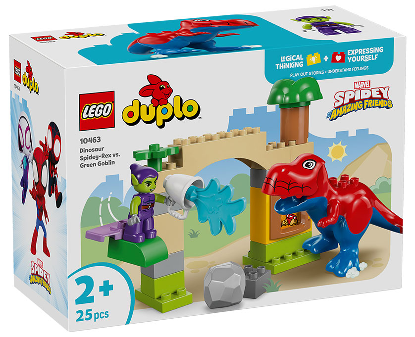 10463 Duplo Disney Dinosauro Spidey-Rex Vs. Goblin