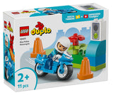 10471 Duplo Town Motocicletta Blu della Polizia