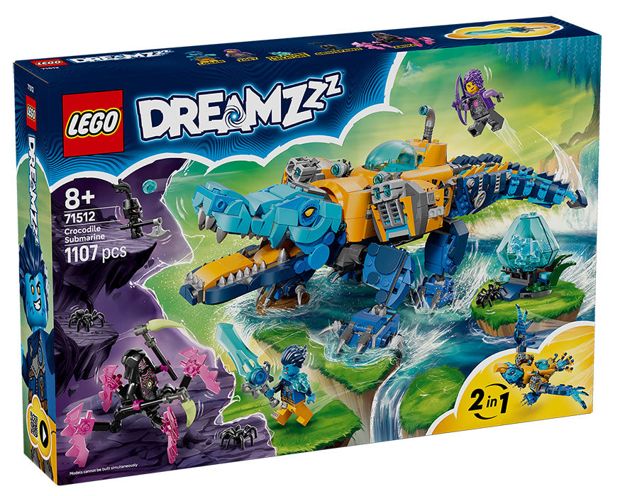 71512 DreamZzz Sottomarino Coccodrillo