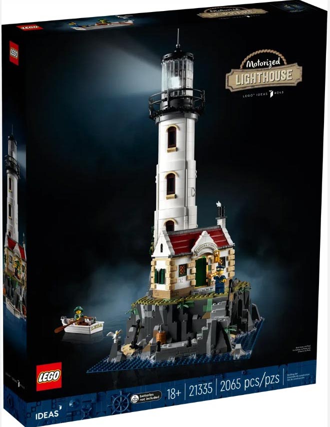 21335 Ideas Faro Motorizzato Powered UP RARE