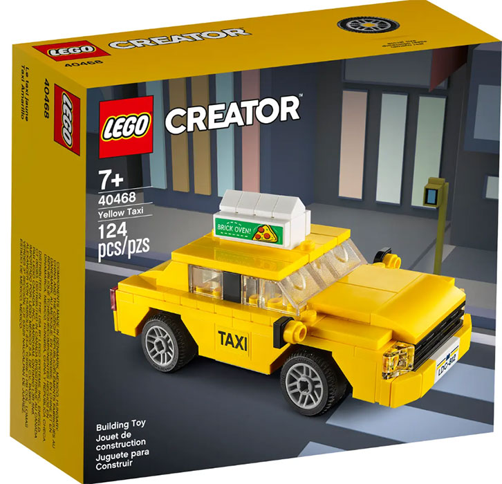 40468 Creator Taxi Giallo RARE