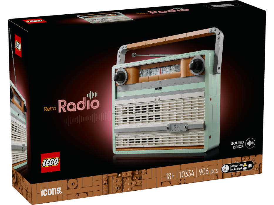 10334 Icons Radio Vintage RARE