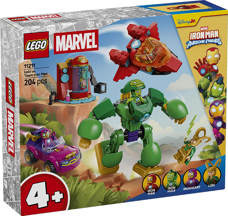 11211 Marvel Loki vs. Team Iron Man