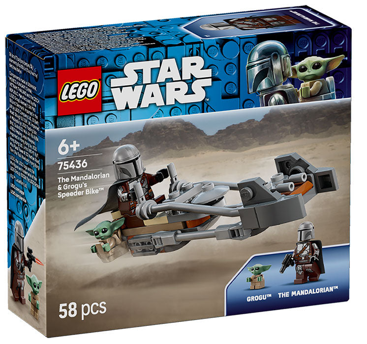 75436 Star Wars Speeder Bike del Mandaloriano e di Grogu